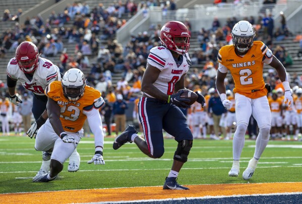 Utep store football score